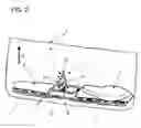 Fig. 03 - FLOW-OPTIMIZED HOUSING ON THE FRONT WINDSHIELD OF A MOTOR VEHICLE