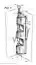 Fig. 08 - DISPLAY MOUNT FOR CORNER INSTALLATIONS