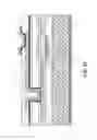 Fig. 32 - Light sensor having a transparent substrate, a contiguous IR suppression filter and through-substrate vias