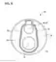 Fig. 10 - Radiation shielding lid for an auxiliary shield assembly of a radioisoptope elution system