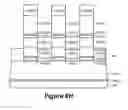 Fig. 11 - Non-volatile memory arrays comprising rail stacks with a shared diode component portion for diodes of electrically isolated pillars