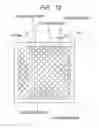 Fig. 13 - Semiconductor device and package wiring substrate with matrix pattern external terminals for transmitting a differential signal