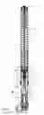 Fig. 02 - Telescopic suspension fork leg with equalizing volume for damping fluid