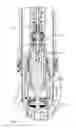 Fig. 06 - Telescopic suspension fork leg with equalizing volume for damping fluid