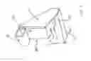 Fig. 08 - Hitch assembly for converting a wheelbarrow to a towable trailer