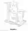 Fig. 05 - Chair with height adjustable mast