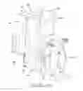 Fig. 17 - Chair with height adjustable mast