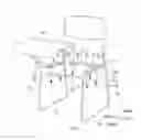 Fig. 02 - Structure for mounting seating body of chair