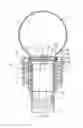 Fig. 01 - LED light bulb equipped with light transparent shell fastening structure