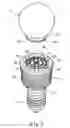 Fig. 04 - LED light bulb equipped with light transparent shell fastening structure