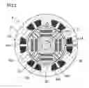 Fig. 03 - Motor and drive system provided therewith