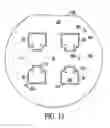Fig. 10 - Methods for making contact device for making connection to an electronic circuit device and methods using the same