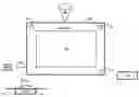 Fig. 01 - Television with coupled electrical power