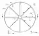 Fig. 01 - Horizontal wind turbine with a vertical shaft