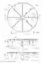 Fig. 02 - Horizontal wind turbine with a vertical shaft