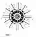 Fig. 04 - Rotor assembly for a rotorcraft