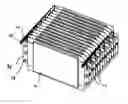 Fig. 01 - ELECTRICAL ENERGY STORAGE DEVICE MADE OF FLAT CELLS AND FRAME ELEMENTS WITH A SUPPLY CHANNEL
