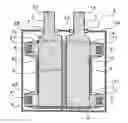 Fig. 01 - Flat-wound electricity storage device cell and flat-wound electricity storage device module
