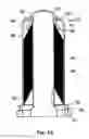 Fig. 12 - DETONATION FLAME ARRESTOR INCLUDING A TRANSITION POINT/ATTENUATION MATRIX AND TORTUROUS PATH MEDIA