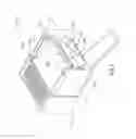 Fig. 03 - Electrical connector having a first group of terminals taller than that of a second group or located in a non-parallel plane