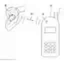Fig. 01 - BATTERY LEVEL INDICATION BY PORTABLE TELEPHONE