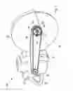 Fig. 02 - Power tool with a tensioning device for a belt