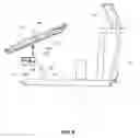Fig. 09 - Elliptical exercise machine with declining adjustable ramp