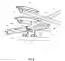 Fig. 10 - Elliptical exercise machine with declining adjustable ramp