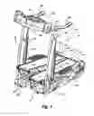 Fig. 02 - Upper body exercise and flywheel enhanced dual deck treadmills