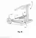 Fig. 43 - Upper body exercise and flywheel enhanced dual deck treadmills