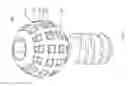 Fig. 07 - Spherical subtalar implant