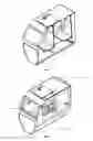Fig. 02 - Reduced size, symmetrical and asymmetrical crew compartment vehicle construction