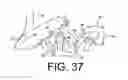 Fig. 22 - Structured fabric for use in a papermaking machine and the fibrous web produced thereon