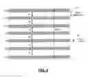 Fig. 05 - Parallel synchronous bus with non-uniform spaced conductive traces for providing equalized crosstalk