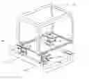Fig. 01 - Suspended cab rollover protection system (ROPS) attachment for a 4WD agricultural tractor