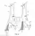 Fig. 07 - Strap-mounted stabilizer for a bicycle carrier