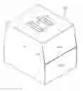 Fig. 01 - Container carrier from foldable flat material