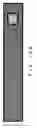 Fig. 22 - Method of making ferroelectric memory device with barrier layer and novolac resin passivation layer