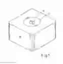 Fig. 02 - Metal cutting tool and cutting plate provided in the shape of a donut
