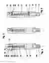 Fig. 03 - Disposable injector comprising at least one draw hook and a sliding wedge-type gear for unlocking a locking element