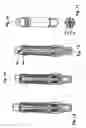 Fig. 07 - Disposable injector comprising at least one draw hook and a sliding wedge-type gear for unlocking a locking element