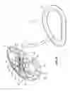 Fig. 16 - Adjustable annuloplasty ring with subcutaneous activation port