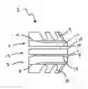 Fig. 01 - Anterior prosthetic spinal disc replacement