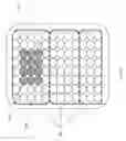 Fig. 22 - Foam spring mattress with replaceable foam springs