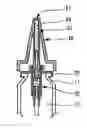 Fig. 01 - DISTRIBUTION HEAD FOR A DEVICE FOR DISTRIBUTING A FLUID PRODUCT
