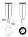 Fig. 01 - Snap-in quick removal pop-up drain stopper