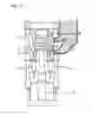 Fig. 10 - Molding process for simultaneously making an upper mold and a lower mold and a flaskless molding machine