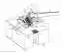 Fig. 01 - Device for forming product batches in order to load same in receptacles
