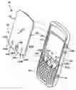 Fig. 01 - Electronic mobile device seamless key/display structure