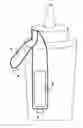 Fig. 01 - Incased Tethered Magnet, Method and System for Securing Bottles in Arm's Reach